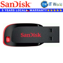 SanDisk Flash Drive 32GB Cruzer Blade USB 2.0 Micro B (Black)