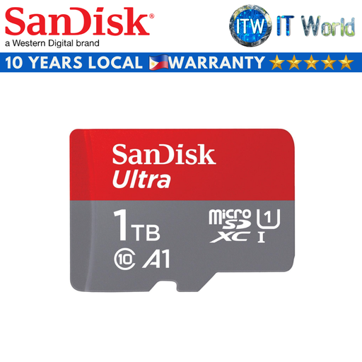 [SDSQUAC-1T00-GN6MN] SanDisk Ultra microSDXC Memory Card (512GB|1TB) (1TB) (1TB)