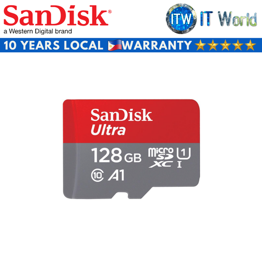 [SDSQUAB-128G-GN6MN] SanDisk Ultra microSDXC Memory Card (64GB|128GB|256GB) (128GB) (128GB)