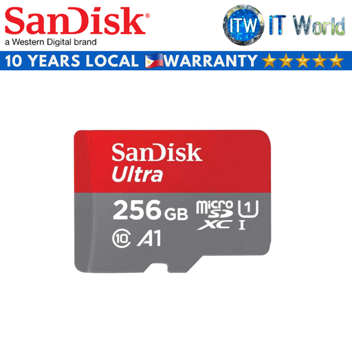[SDSQUAC-256G-GN6MN] SanDisk Ultra microSDXC Memory Card (64GB|128GB|256GB) (256GB) (256GB)