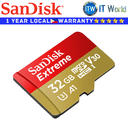 SanDisk SD Card Memory Card Extreme 32GB microSD for Mobile Gaming (SDSQXAF-032G-GN6GN)