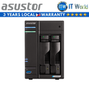 Asustor Lockerstor 2 Gen 2 AS6702T 2-Bays Diskless Network Attached Storage (NAS)