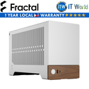 Fractal Design Terra Silver Mini-ITX Small Form Factor PC Case (FD-C-TER1N-02)