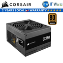 Corsair CX750 750W 80+ Bronze Non-Modular Power Supply Unit (CS-CP-9020279-NA)