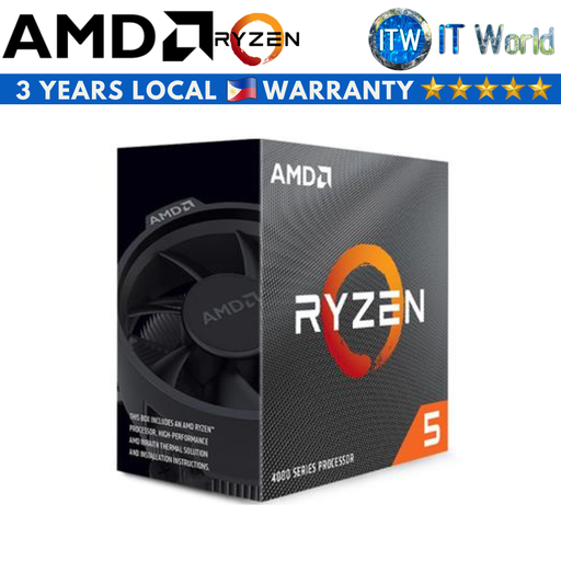[AMD RYZEN 5 4500 BOX] AMD Ryzen 5 4500 6-Cores 12-Threads Desktop Procesor