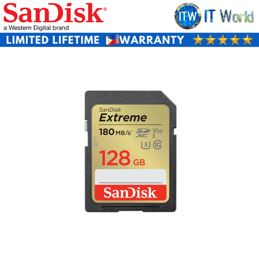[SDSDXVA-128G-GNCIN] SanDisk Extreme SD UHS-I Memory Card (64GB | 128GB) (128GB) (128GB)