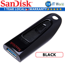 SanDisk USB Flash Drive 32GB USB 3.0 Enabled and USB 2.0 Compatible Black (SDCZ48-032G-U46)