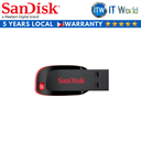 SanDisk 16GB Cruzer Blade USB 2.0 Flash Drive (Black, Blue, Green, Pink, White)