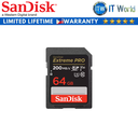 SanDisk Extreme PRO SDHC And SDXC UHS-I Memory Card (64GB | 128GB | 256GB)