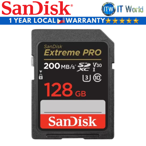 [SDSDXXD-128G-GN4IN] SanDisk Memory Card Extreme PRO SDHC And SDXC UHS-I (128GB)(SDSDXXD-128G-GN4IN) (128GB)