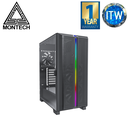 Montech Sky One Lite Black ATX/Micro ATX/Mini ITX Swivel Glass Side Panel PC Case