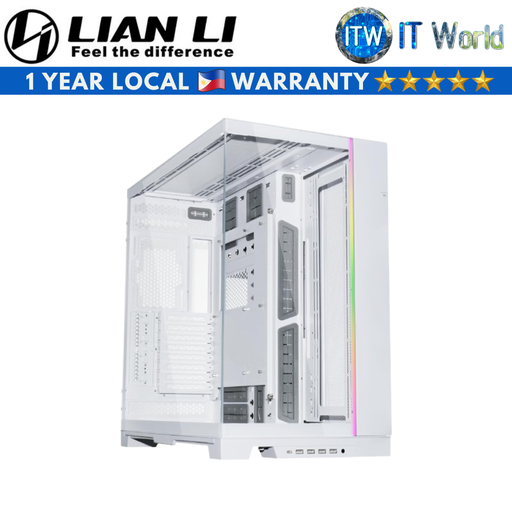 [O11DEXL-W White] Lian Li O11 Dynamic EVO XL Full Tower Tempered Glass PC Case (Black | White) (White) (White)