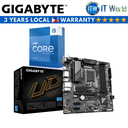 Intel Core i5-14400F Desktop Processor with Gigabyte B760M DS3H AX DDR5 Motherboard Bundle