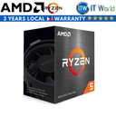 AMD Ryzen 5 5500GT 6-Cores 12-Thread Desktop Processor with Wraith Stealth Cooler