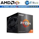 AMD Ryzen 7 5700 8-Cores 16-Threads Desktop Processor with Wraith Spire Cooler