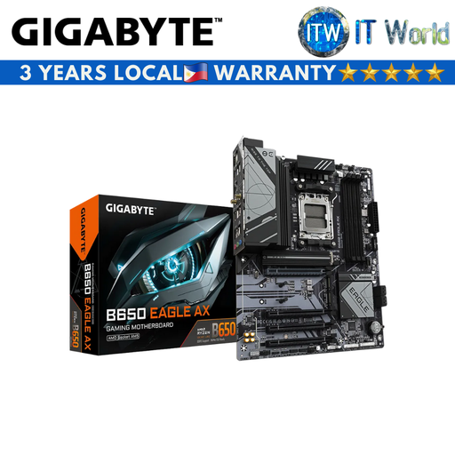 [GA-B650-EAGLE-AX] Gigabyte B650 Eagle AX ATX AM5 DDR5 Motherboard