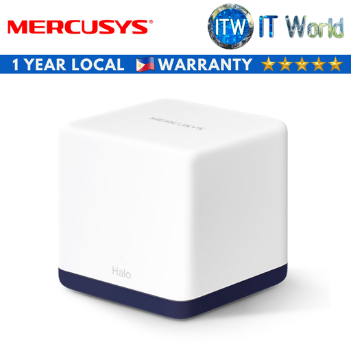 [Halo H50G (1-pack)] Mercusys AC1900 Whole Home Mesh Wi-Fi System Router (1-pack, 2-pack, 3-pack) (1-pack)