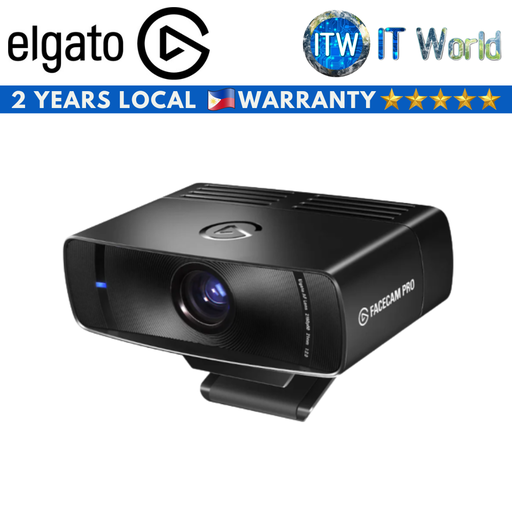 [EL-10WAB9901] Elgato Facecam Pro | The World's first 4K60 Webcam