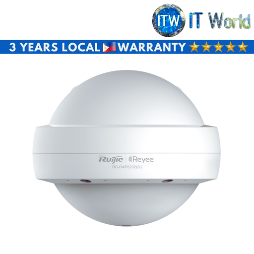 [RG-RAP6202(G)] Ruijie Reyee RG-RAP6202(G) Wi-Fi 5 AC1300 Outdoor Omni-directional Access Point