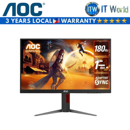 [27G4] AOC 27G4 - 27&quot; FHD(1920x1080) / 180Hz / IPS / 1ms / Gaming Monitor