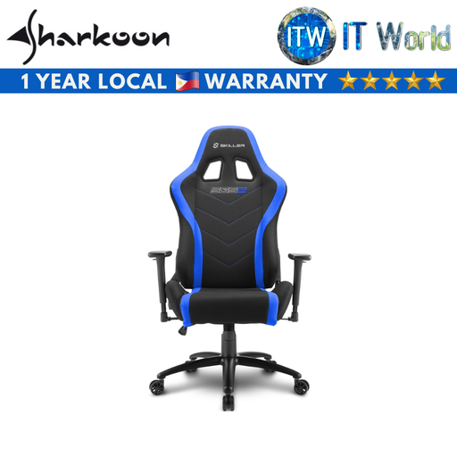 [Skiller SGS2  BLUE] Sharkoon Skiller SGS2 Gaming Chair (Blue) (Blue)