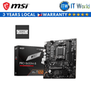 MSI Pro B650M-B mATX AM5 DDR5 Motherboard