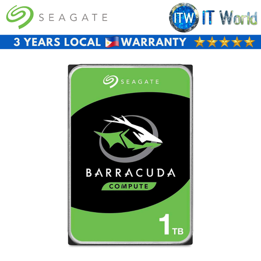 [ST1000DM014] Seagate Barracuda Hard Drive HDD 3.5&quot; 1TB 7200RPM 256MB (ST1000DM014)