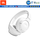 JBL Tune 720BT Wireless over-ear headphones (Black | Blue | Purple | White) (White)