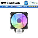 Darkflash Storm Z4 ARGB Tower CPU Air Cooler (Black)