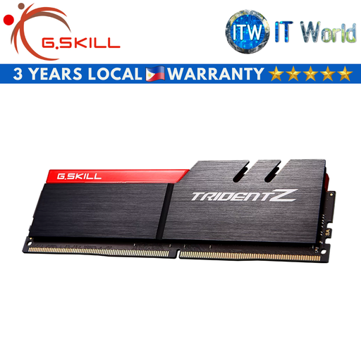 [F4-3200C16D-16GTZB] G.skill Trident Z 16GB (2x8GB) DDR4-3200 CL16 1.35V RAM (F4-3200C16D-16GTZB)