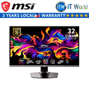 MSI Gaming Monitor MPG 321URX QD-OLED 32" 3840x2160 UHD / 240Hz / 0.03ms GTG AMD FreeSync