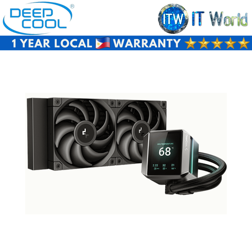 [R-LX550-BKDSNC-G-1] Deepcool CPU Cooler Fan Mystique 240 Black Aluminum Fluid Dynamic Bearing (R-LX550-BKDSNC-G-1)