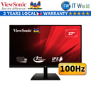 Viewsonic Monitor 27" (1920x1080 FHD) / 100Hz / IPS / 1ms MPRT / VA2736-H