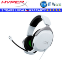 HyperX Gaming Headset Headphones CloudX Stinger 2 Core Gaming Headsets Xbox (White) (6H9B7AA)