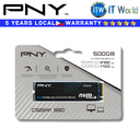 Itw | PNY 500GB/1TB SSD M.2 2280 NVMe Gen 4x4 Internal SSD CS2241 (500GB)