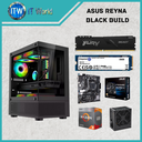 Desktop Computer Set - Asus Reyna Black Build | 3200G | A520M-K/CSM | NV2 250GB | Reyna Black