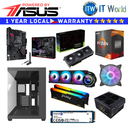 Gaming PC Powered by ASUS Desktop Computer Set Troops Build 7 5700X 4060 Ti OC RTX