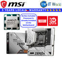 MSI Bundle Ryzen Motherboard AMD 7 8700F Tray Type Processor with MSI B650M Project Zero