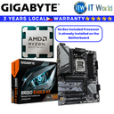 Gigabyte Bundle Ryzen Motherboard AMD 7 8700F Tray Type Processor with B650 Eagle AX