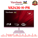 Viewsonic Monitor VA2436-H-PN 24" (1920 x 1080 FHD) / 100Hz / IPS / 1ms Flicker-free (Pink)