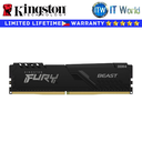 Kingston DDR4 RAM 32GB (1x32GB) 3600MT/s CL18 FURY Beast Black XMP (KF436C18BB/32)