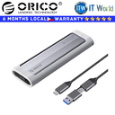 Orico M2 NVMe SDD M 2 NVMe SSD Enclosure Silicone Protective Case & Type-C Cable AXM2-G2-GY-BP