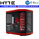 Hyte Computer PC Case Y70 Touch Mid-Tower ATX Case (Black Red)