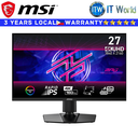 MSI Gaming Monitor 27" (3840 x 2160 UHD) / 160Hz / Rapid IPS / 0.5ms MPG 274URF QD