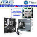 ASUS Bundle Ryzen Motherboard AMD 5 8400F Tray Type with Prime B650M-A Wifi