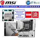 MSI Bundle Ryzen Motherboard AMD 5 8400F Tray Type with B650M Project Zero