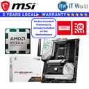 MSI Bundle Ryzen Motherboard AMD 5 8400F Tray Type with MPG B650 Edge Wifi