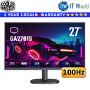 Cooler Master Gaming Monitor 27" (1920 x 1080 FHD) / 100Hz / IPS / 1ms (MPRT) / GA2701S