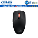 Asus ROG Strix Impact III Wireless Gaming Mouse, 57 G Lightweight, 36K DPI Sensor, Bluetooth & 2.4GHz RF, ROG SpeedNova, Up to 618hrs Battery Life, Replaceable Switches, ROG Omni Receiver, Black