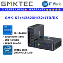 GMKtec Mini PC All in One Desktop PC Nucbox K7 Plus PC Kit (GMK-K7+/13620H/32/1TB/BK)